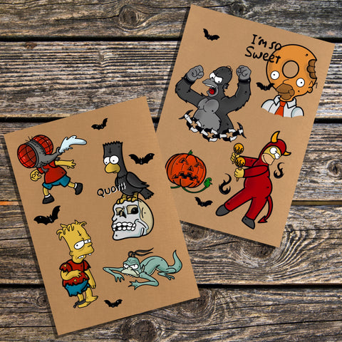 Treehouse of Horror Flash A5 Prints