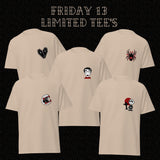 Limited Friday 13th Flash and T Shirts