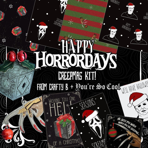 Happy Horrordays Creepmas Kit with The Crafty Burreato