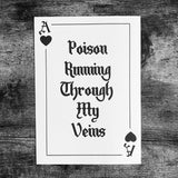 Metal Playing Cards A5 Prints