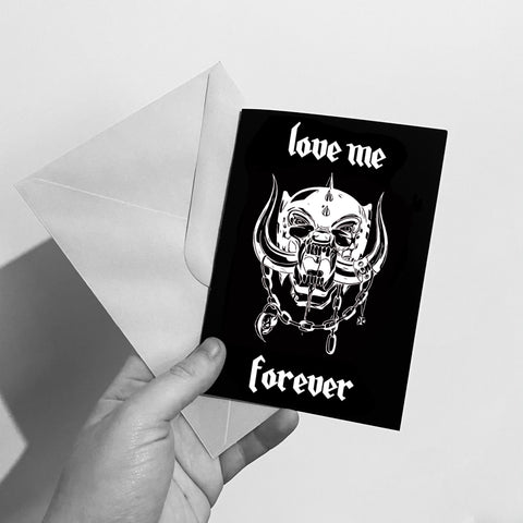 Love Me Forever Greetings Card
