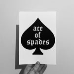 Motörhead Ace of Spades A5 Print