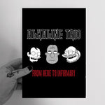 Alkaline Trio x The Simpsons A5 Print