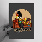 Treehouse Of Horror Simpsons A5 Print