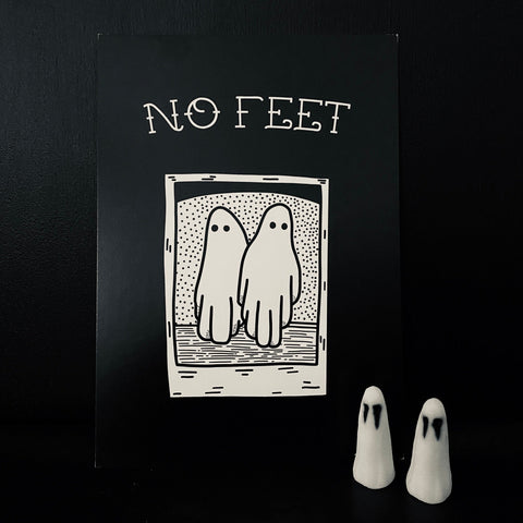 Beetlejuice - No Feet A5 Print